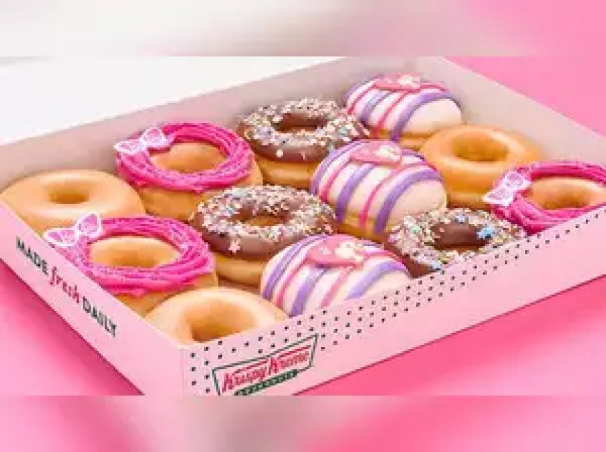 Krispy Kreme Celebrates Barbie's 65th Anniversary with Limited-Edition Pink Doughnuts